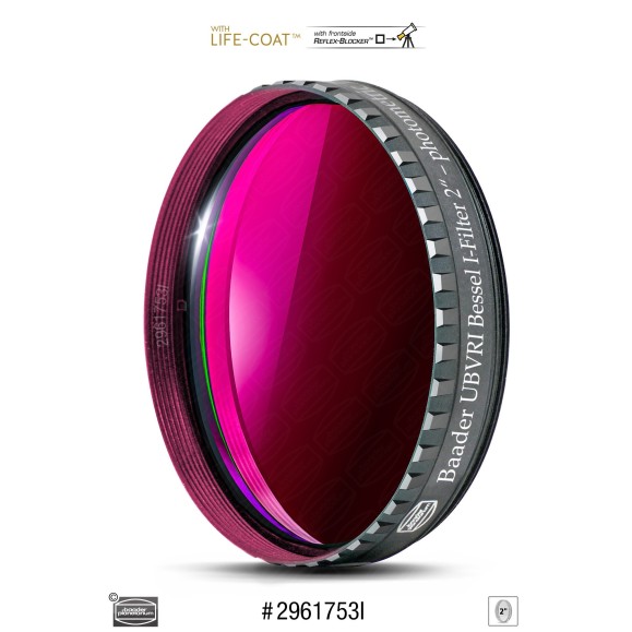 Filtro fotométrico Ø 2" BESSEL UBVRI-I Baader Planetarium