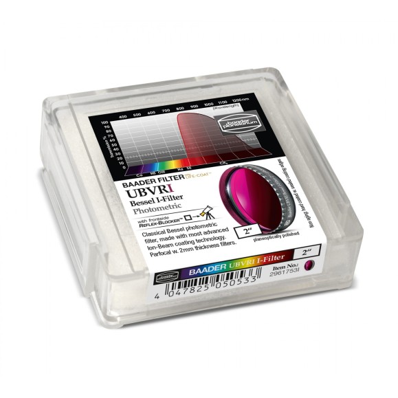 Filtro fotométrico Ø 2" BESSEL UBVRI-I Baader Planetarium