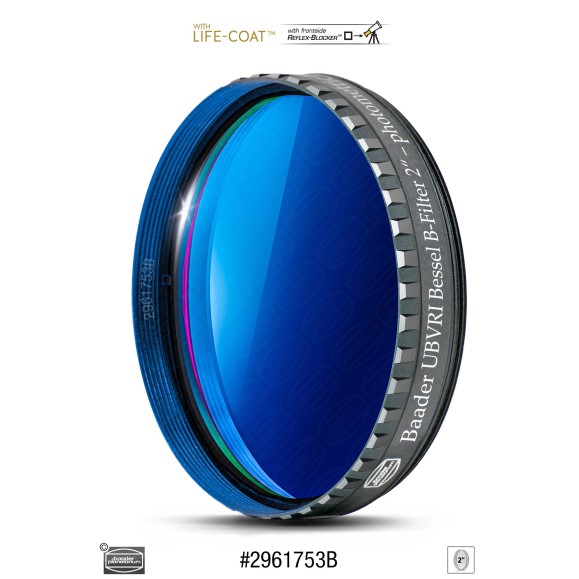 Filtro fotométrico Ø 2" BESSEL UBVRI-B Baader Planetarium