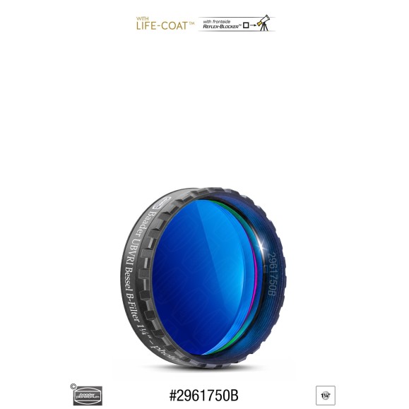 Filtro fotométrico Ø 1¼" BESSEL UBVRI-B Baader Planetarium