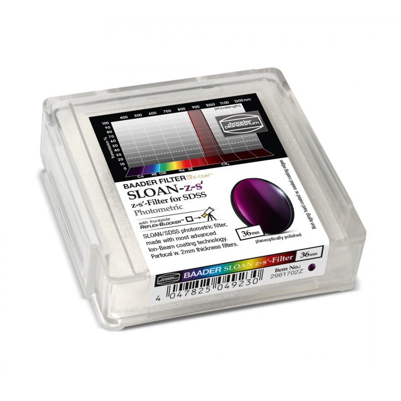 Filtro fotométrico Ø 36 mm SLOAN-z-s...