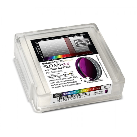 Filtro fotométrico Ø 2" SLOAN-z-s Baader Planetarium