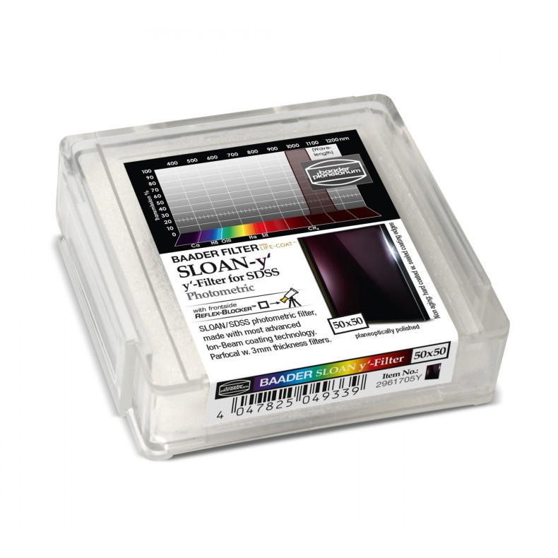 Filtro fotométrico 50x50 mm² SLOAN-y...