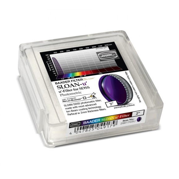 Filtro fotométrico Ø 2" SLOAN-u Baader Planetarium