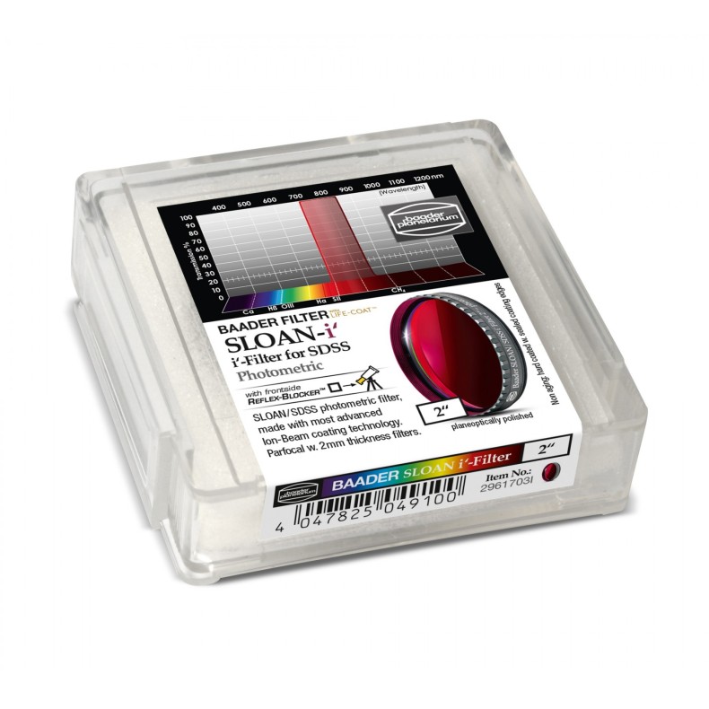 Filtro fotométrico Ø 2" SLOAN-i... Filtro fotométrico Ø 2" SLOAN-i...