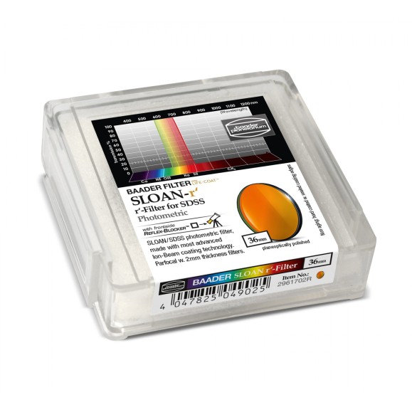 Filtro fotométrico Ø 36 mm SLOAN-r Baader Planetarium