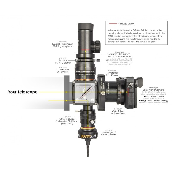 Espelho flip II por Baader Planetarium