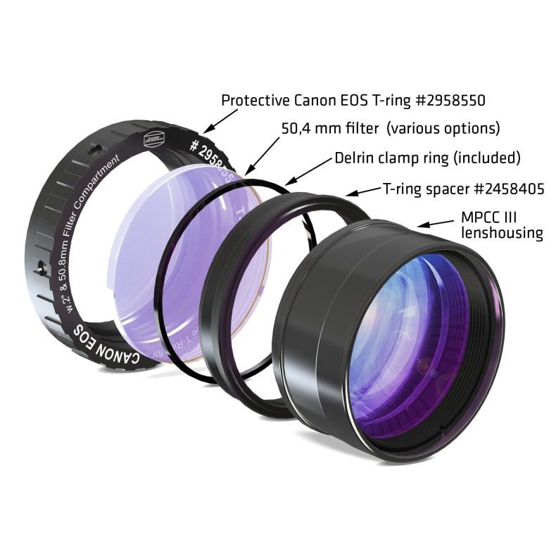 Anel espaçador M48/MPCC III Baader... Anel espaçador M48/MPCC III Baader...