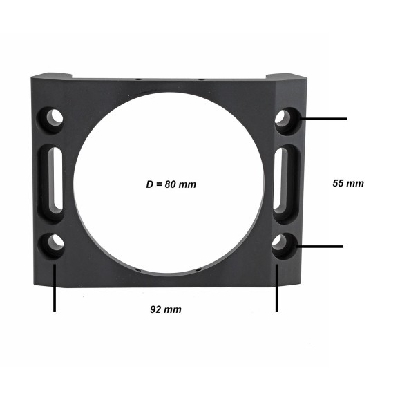 TS Crayford Robust Focuser 2" UNC Gen 2 com capacidade de carga de 5Kg