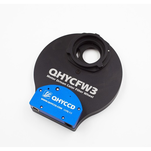 Roda de filtro QHY CFW3 ULTRASLIM Medium 7 posições 36mm