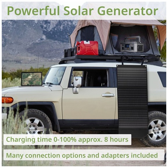 Fonte de alimentação portátil de 500 watts da BRESSER