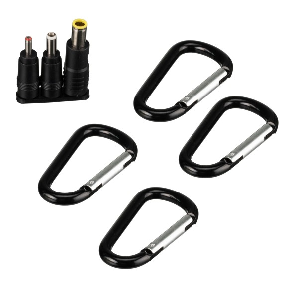 Bresser Painel solar portátil de 21W com saída USB e DC