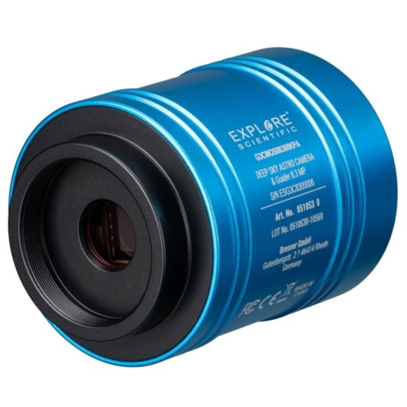 Câmara e guia para o céu profundo e planetário EXPLORE SCIENTIFIC 4K de 8,3 MP