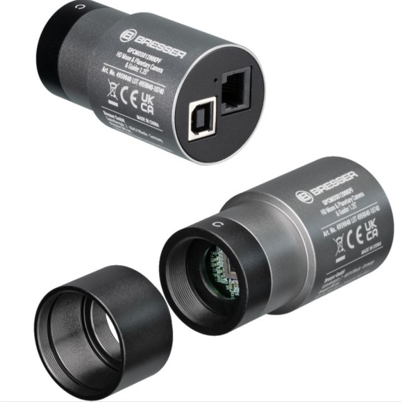 Câmara lunar e planetária e autoguiador 1,25'' BRESSER HD