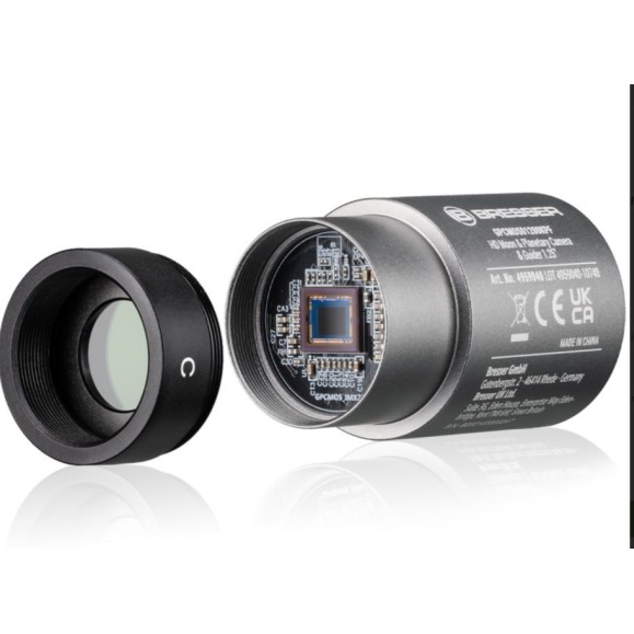 Câmara lunar e planetária e autoguiador 1,25'' BRESSER HD