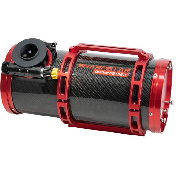 Telescópio astrográfico hiperbólico Sharpstar 130 mm f / 2.8 com corretor e tubo de carbono