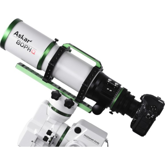 Askar Telescópio astrográfico quadruplo Super APO 80PHQ 80mm F/7.5 campo plano
