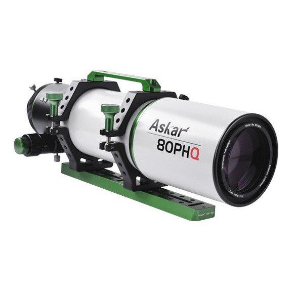 Askar Telescópio astrográfico quadruplo Super APO 80PHQ 80mm F/7.5 campo plano