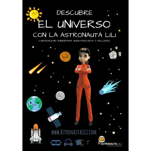 Livro interativo: Descubra o universo com a astronauta LiLi