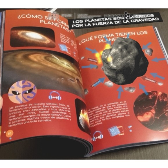 Livro interativo: Descubra o universo com a astronauta LiLi