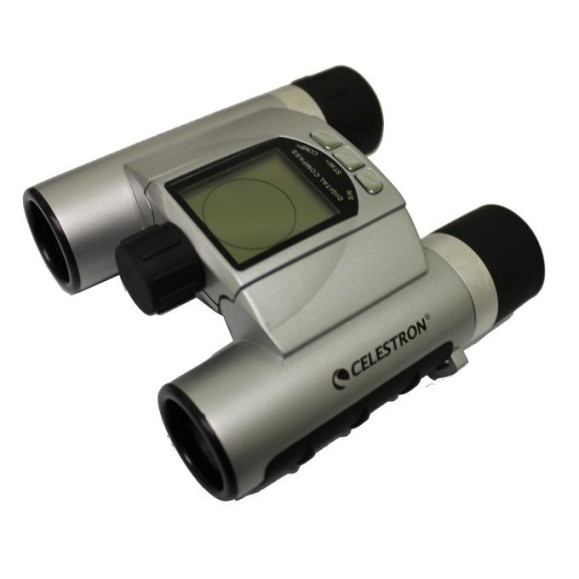 Celestron Binóculos compactos 10x25 Bússola digital com LED