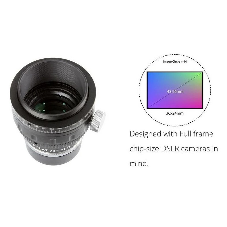 William Optics Flat73R Redutor de... William Optics Flat73R Redutor de...