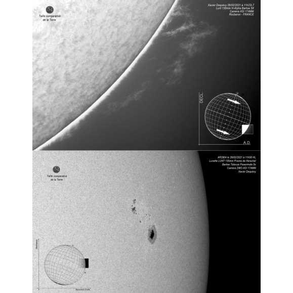 LUNT LS130MT/B3400 R&P APO Telescópio Solar H-alfa e Noturno Multiusos