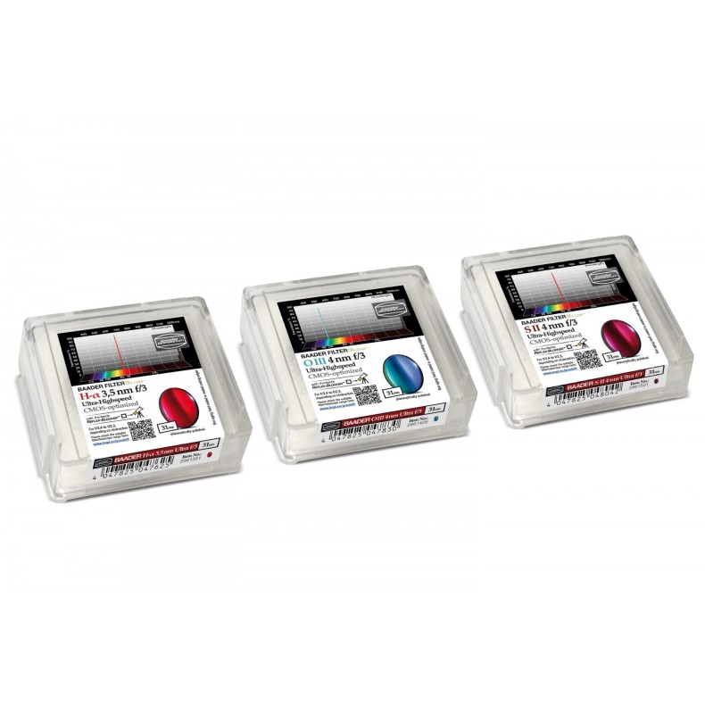 Conjunto de 3 filtros BAADER... Conjunto de 3 filtros BAADER...