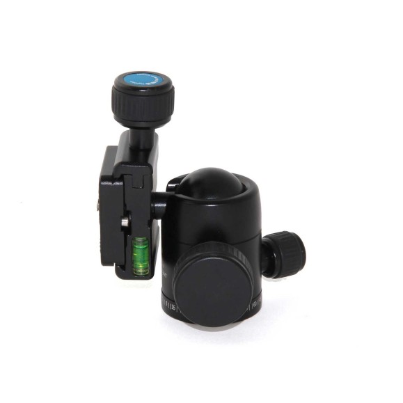 TSCabeça esférica compacta -Optics BH-51AT para tripés fotográficos e capacidade de carga de 8Kg