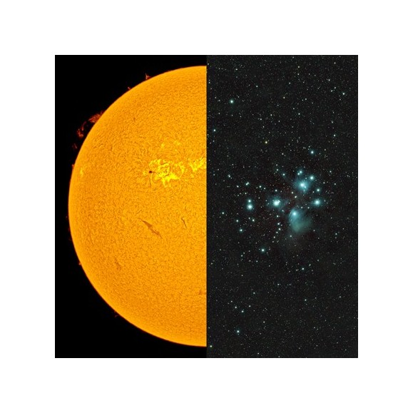 LUNT LS60MT/B1200R&P Telescópios solares ED polivalentes para observação solar e nocturna