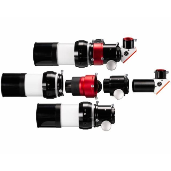 LUNT LS60MT/B1200R&P Telescópios solares ED polivalentes para observação solar e nocturna