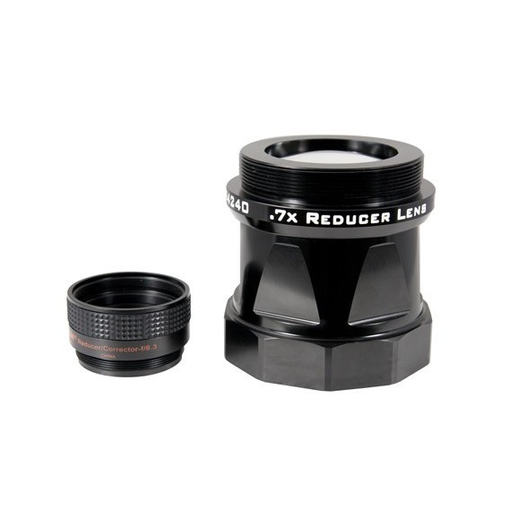Reductor/Corrector de focal F/6.3 para Schmidt-Cassegrain Reductor/Corrector de focal F/6.3 para Schmidt-Cassegrain
