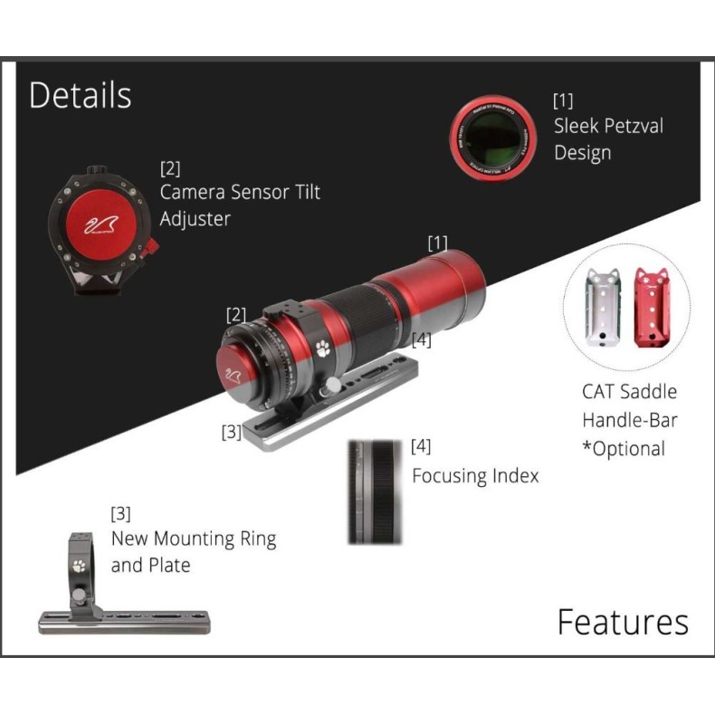 Telescópio William Optics RedCat 51...
