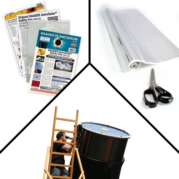 Película de segurança Baader Astrosolar 117 x 117 cm 2459284