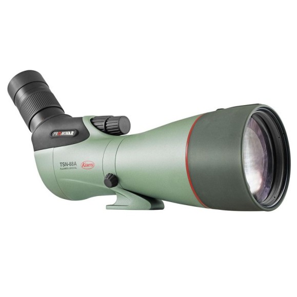 Kowa Kit de mira TSN-88A com ocular de zoom de 25-60x TE-11 WZ II e estojo de neopreno