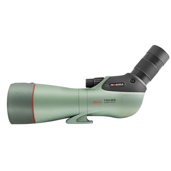 Kowa Kit de mira TSN-88A com ocular de zoom de 25-60x TE-11 WZ II e estojo de neopreno
