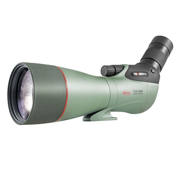 Kowa Kit de mira TSN-88A com ocular de zoom de 25-60x TE-11 WZ II e estojo de neopreno