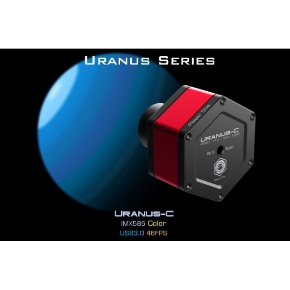 Câmara planetária a uma cor com leitor Uranus-C USB3.0 (IMX585)