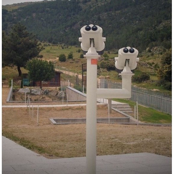 OPAKUA Visor de observação sem moeda V3D (30x80)