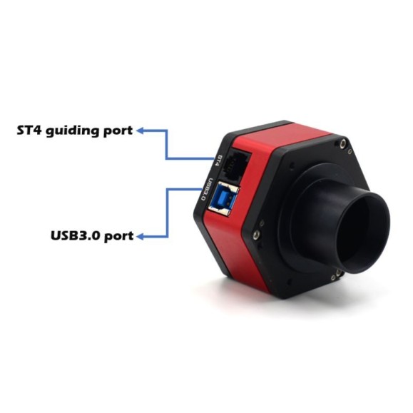 Câmara a cores Player One Saturn-C SQR USB3.0 (IMX533)