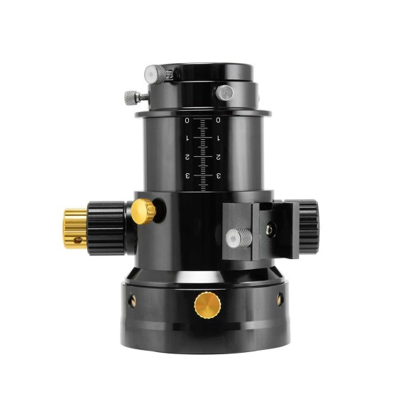 TSFocagem - Focagem ótica de 2,5" em cremalheira e pinhão com ligação M90x1 e rotação de 360