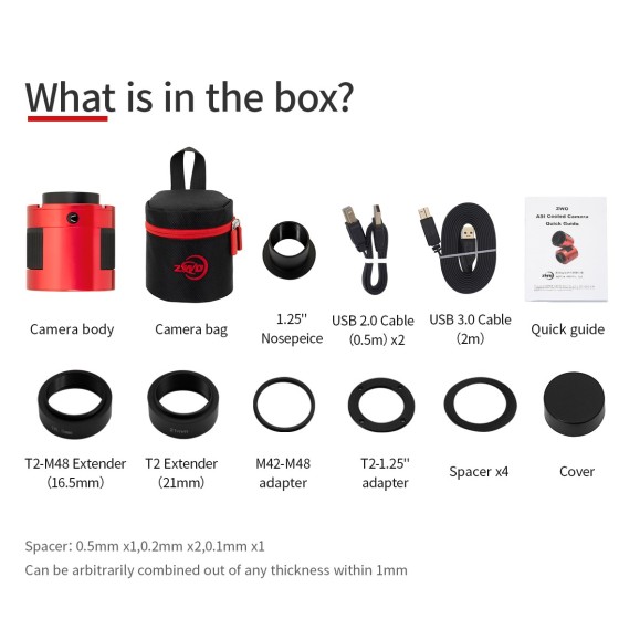 ZWO Câmara ASI991MM Pro Monocromática