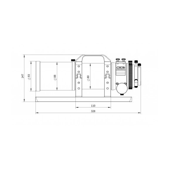 Tubo Astrográfico ASKAR APO 65PHQ Quintuplet F6.5