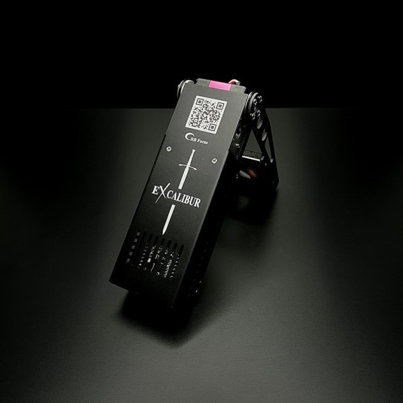 RB caixa plana e módulo de motor Focus eXcalibur 206mm com fonte de alimentação 2A