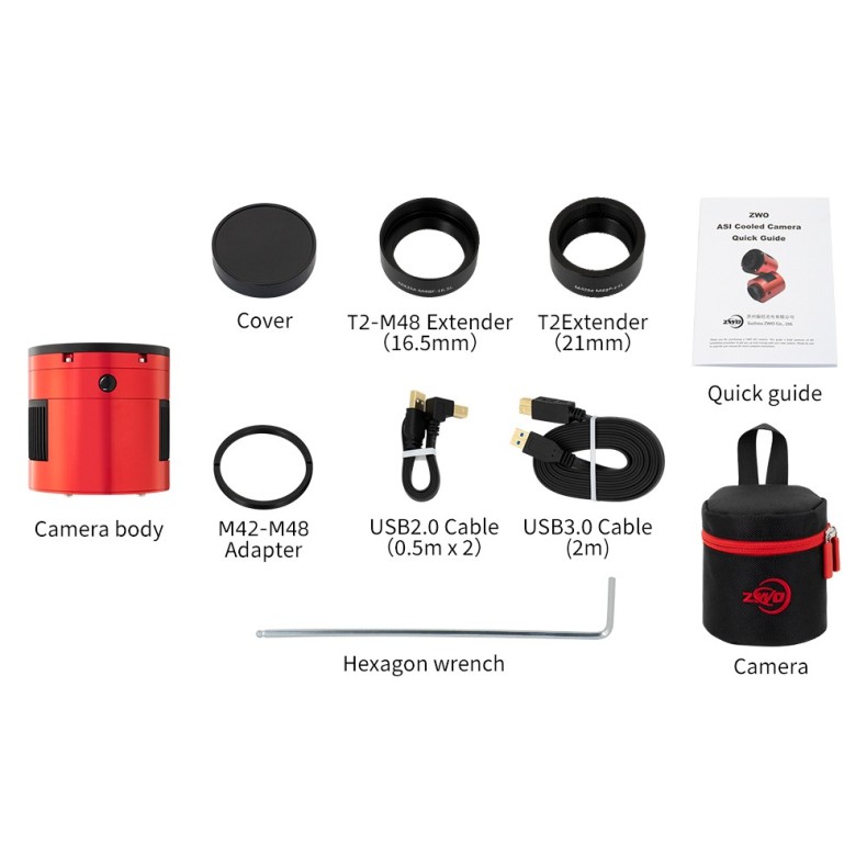 ZWO Câmara ASI2600MC Pro Color ZWO Câmara ASI2600MC Pro Color