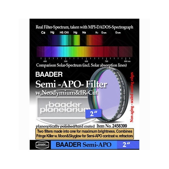 Filtro Semi APO 2" Filtro Semi APO 2"