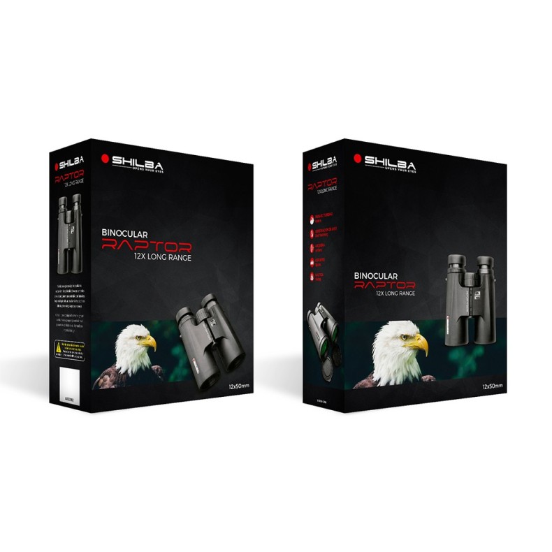 Binóculos Shilba Raptor 12x50
