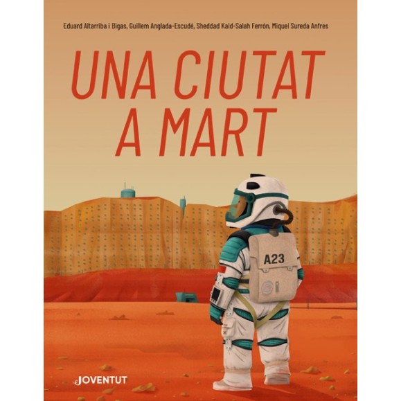Livro Una ciutat a Mart (em catalão)