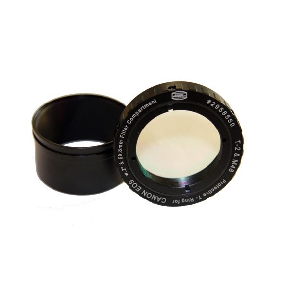 Montura T Canon EOS de gran campo con filtro UV/IR