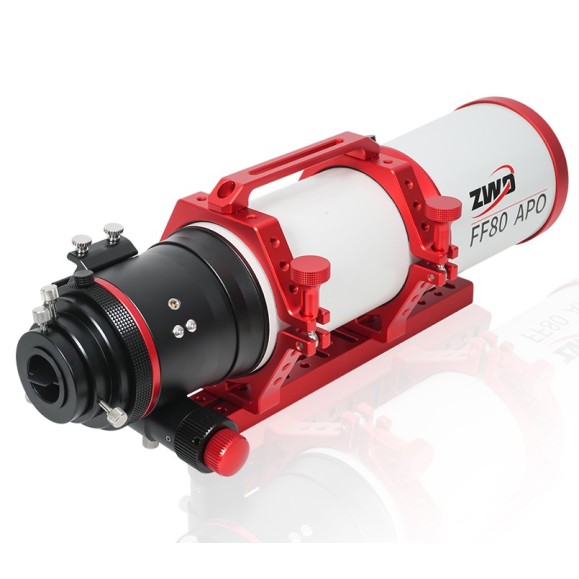 ZWO Telescópio Astrográfico Quadrupolo FF80 APO